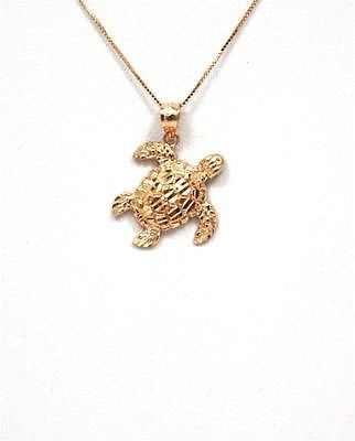 HONU♡ 925 Silver Pink Rose Gold Hawaiian Honu Sea Turtle White