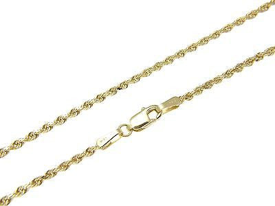14K Solid Gold Handmade 7mm Rope Bracelet - Apples of Gold Jewelry