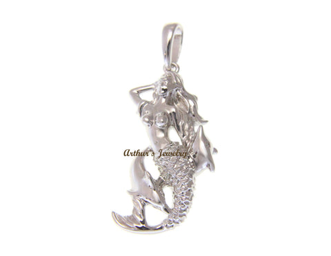 8mm Rose Gold Plated 925 Silver Hawaiian Plumeria Barrel Tube Slide Pendant W/ CZ